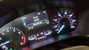2020 - 2022 Ford Escape How to reset the oil life
