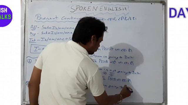Present Continuous Tense | IS / AM / ARE / Rules | Spoken English | Day 4 | English Speaking смотреть онлайн