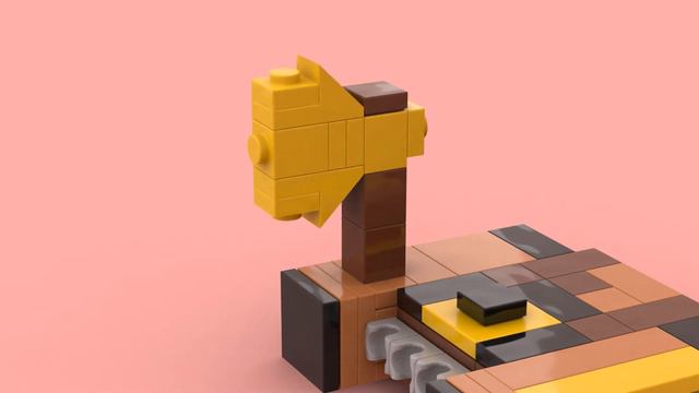 Build Your Own Piglin Big Figs! (LEGO Minecraft Tutorial)