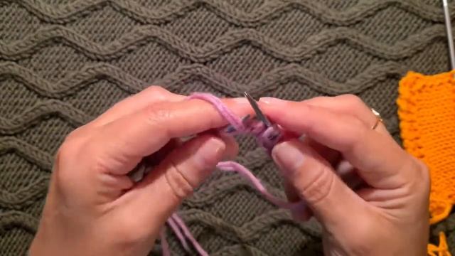 Как вязать лицевой гладью, чтобы край не закручивался? смотреть онлайн