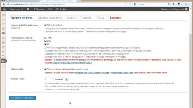 WP Rocket un Plugin de cache WordPress смотреть онлайн