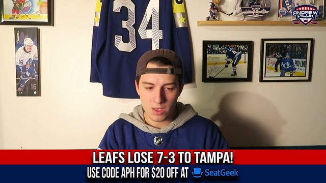 Maple Leafs Lose 7-3 To Tampa! (Oct 10th 2019) смотреть онлайн