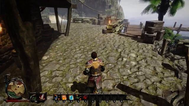 Прохождение Risen 3: Titan Lords. № 11. Глава 2. Остров Антигуа. Пиратские проблемы. смотреть онлайн