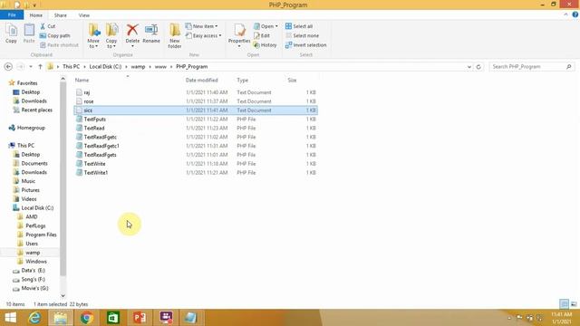 Web Development With PHP (PHP File Handling Example) смотреть онлайн