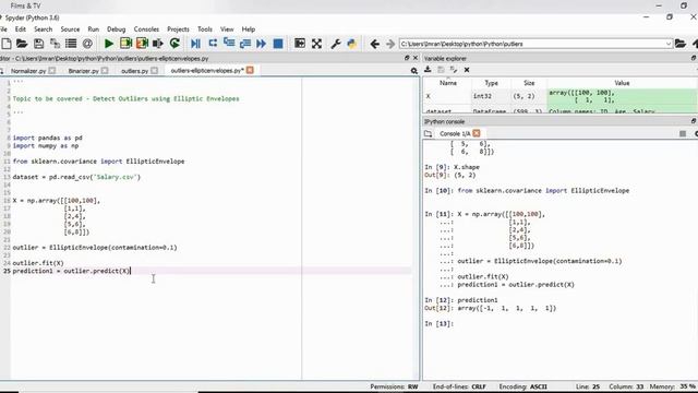 Python for Machine Learning - Part 27 - Detecting Outliers using Elliptic Envelope смотреть онлайн