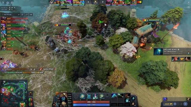 7.33d - TORONTOTOKYO Oracle Hard Support Gameplay - Dota 2 Full Match Gameplay смотреть онлайн
