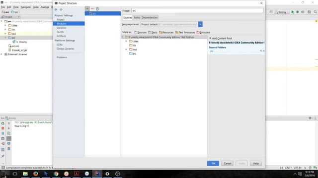 how to import modules or libraries in intellij idea ~ cannot find symbol TextIO error смотреть онлайн