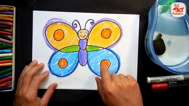 Как Папа РыбаКит рисует ЖИВОТНЫХ | Черепаха, Кошка, Лев... смотреть онлайн