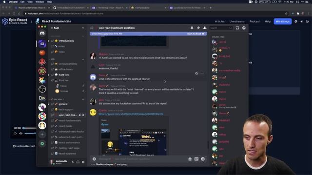 Livestream with Kent: EpicReact.Dev Review of React Fundamentals смотреть онлайн