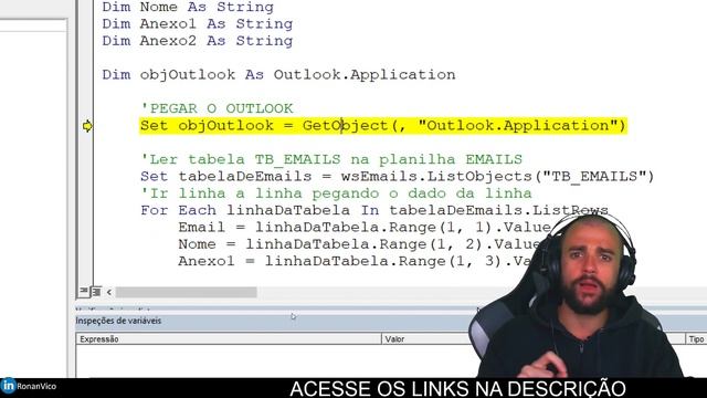 Como enviar e mails com anexos usando outlook no excel com VBA смотреть онлайн