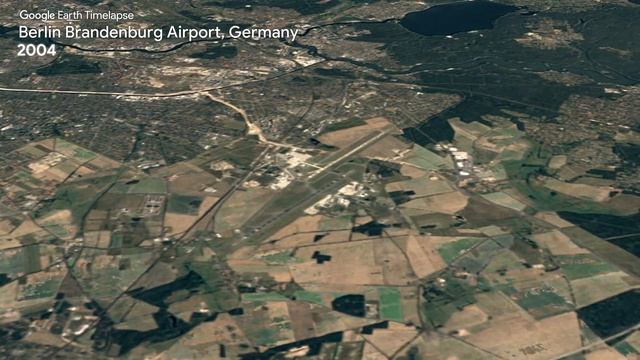 Berlin Brandenburg Airport, Germany - Earth Timelapse смотреть онлайн