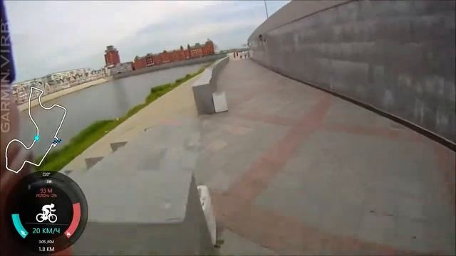 Велосипед 2018-07-01. Погрешности GPS. смотреть онлайн
