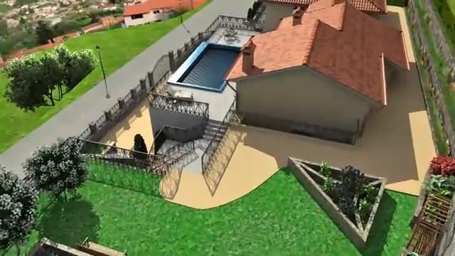V-Ray - Визуализация виллы в Хорватии, другой вариант смотреть онлайн