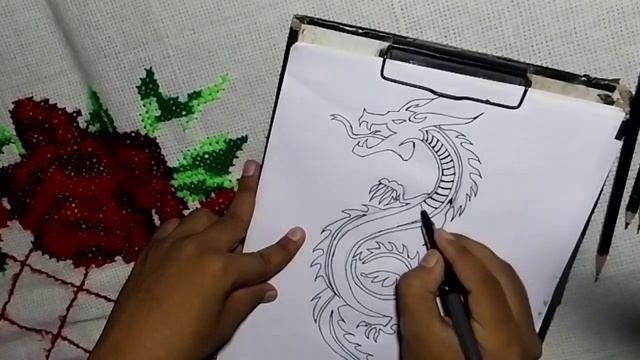 Dragon tattoo design draw by me ?️??️ смотреть онлайн