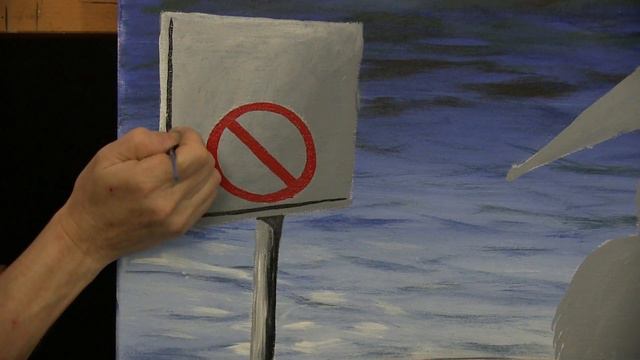 TIME LAPSE Version of How to Paint OUT OF LUCK PELICAN with Acrylic - Fun Easy Step by Step Tutoria смотреть онлайн