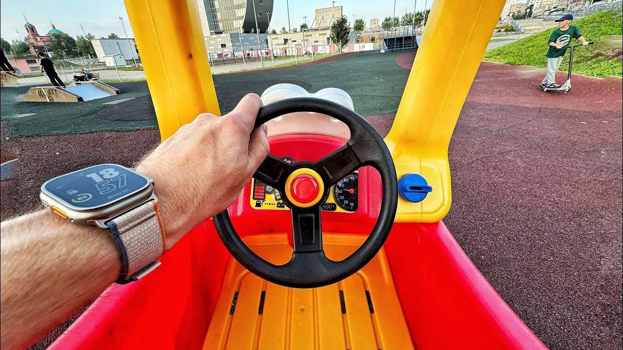 2024 Little Tikes Cozy Coupe - ТЕСТ-ДРАЙВ ОТ ПЕРВОГО ЛИЦА смотреть онлайн