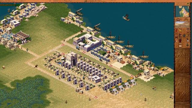 Let's Play Pharaoh (Cleopatra) [Hard] | Mission 15 | Actium | 1080p Widescreen смотреть онлайн