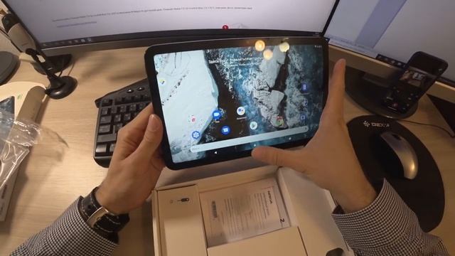 Распаковка планшета Nokia T 20 (720p).mp4 смотреть онлайн