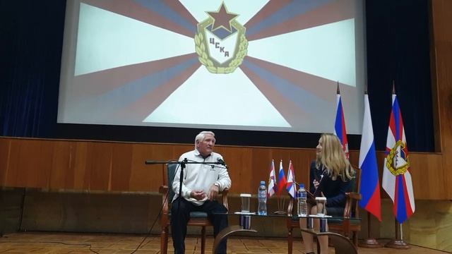 Олег Григорьев - Олимпийский чемпион-1960 по боксу и Татьяна Наумова. Всероссийский день бокса ЦСКА смотреть онлайн