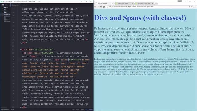 HTML & CSS for Beginners Part 11: Classes & IDs смотреть онлайн