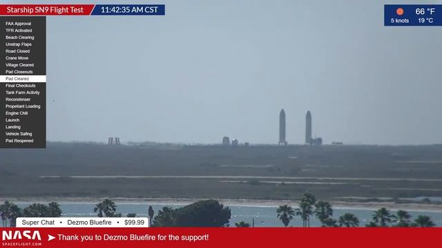 Starship SN9 Flight Test смотреть онлайн