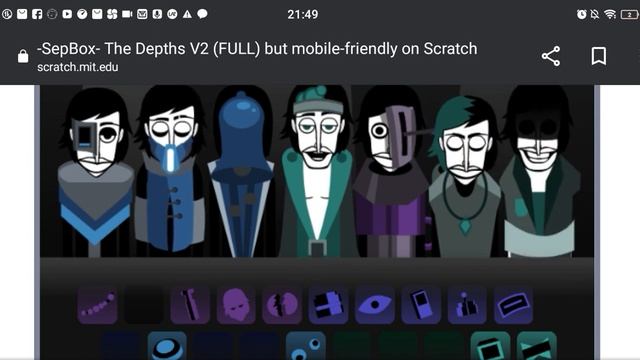 scratch mod incredibox the depths |retro | смотреть онлайн