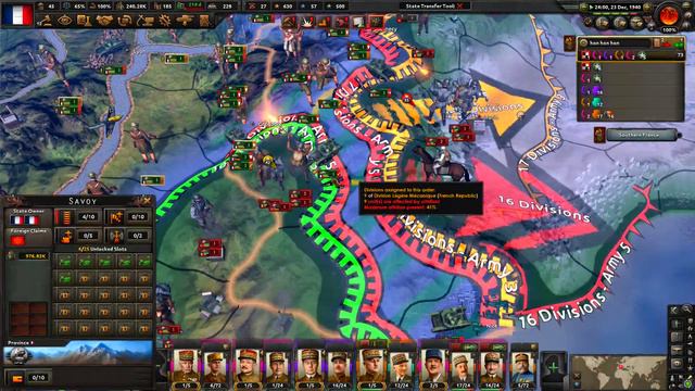 HOI4's "Historical" France смотреть онлайн