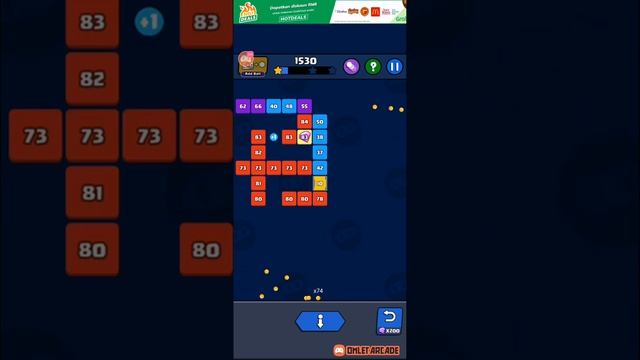 Bricks Ball Crusher level 408 смотреть онлайн