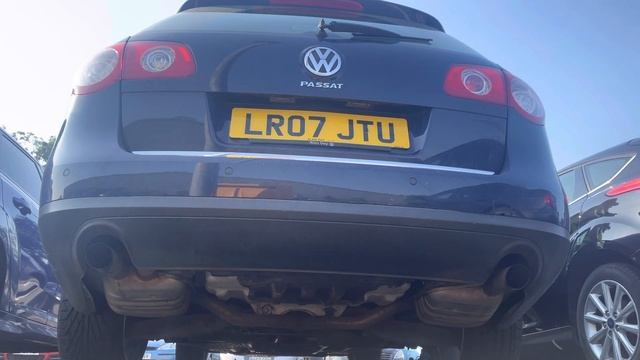 VW Passat 3.2 VR6 exhaust resonator + silencer deleted смотреть онлайн