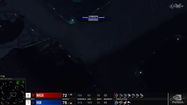 LAN WAR X - StarCraft II - MaSa v. HuK [2] смотреть онлайн
