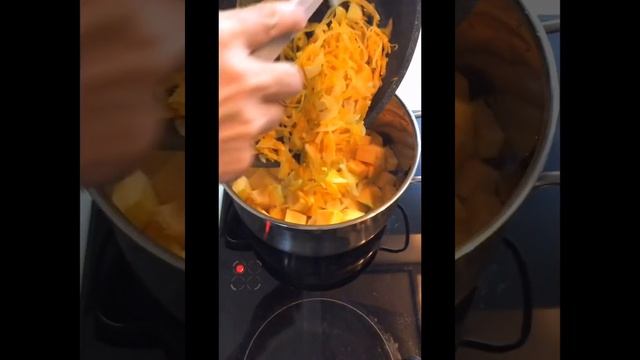 Тыквенный крем-суп. Очень просто и вкусно