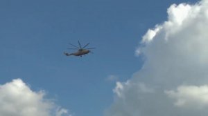 Пилотаж самого большого в мире вертолёта Ми-26