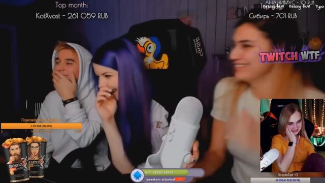 Fox_Happiness смотрит: Топ Моменты c Twitch | СЛИВКИ В РОТ 😂 | Hard Play Бомбанул | Показала Шорты смотреть онлайн