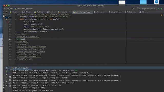Scraping Yahoo Finance, Google Finance and Alphavantage for stock data using python смотреть онлайн