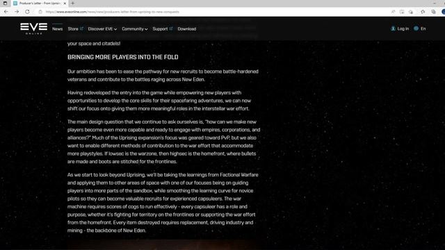 Eve Online - New road map for 2023 смотреть онлайн