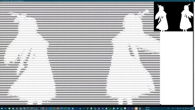 Bad apple in Python смотреть онлайн