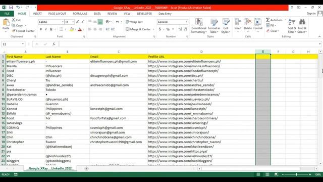 How to Scrape/Extract Name, Followers, Email, and Profile URL from Instagram | Complete Video смотреть онлайн