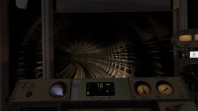 METROSTROI SUBWAY SIMULATOR / РЕАЛИСТИЧНЫЙ СИМУЛЯТОР МАШИНИСТА МЕТРО БОИНГ НА РОССОШАНСКОЙ ЛИНИИ смотреть онлайн