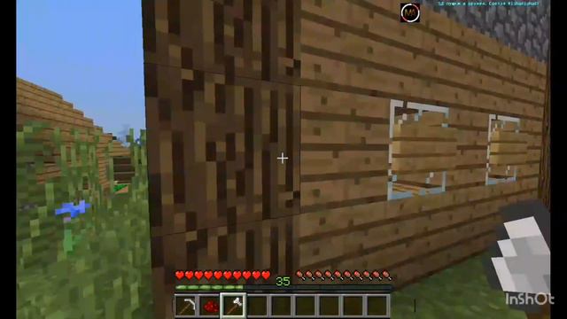 Майнкрафт/ эти жители отправили мою деревенскую кузницу на небо/ Minecraft смотреть онлайн