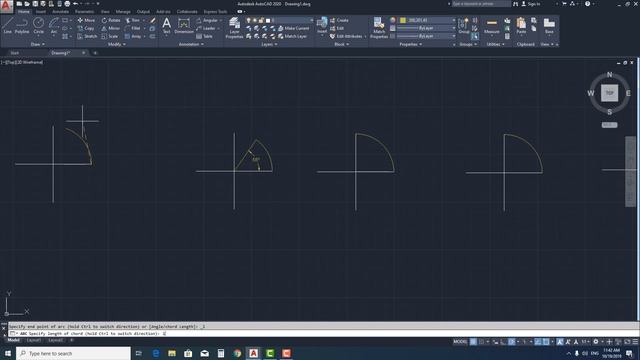 الدرس الرابع من دروس شرح اتوكاد 2020 autocad training online смотреть онлайн