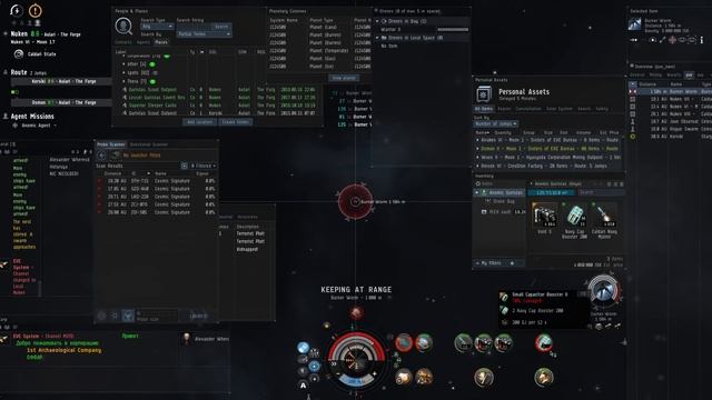 EVE-online Anomic Burner Mission: Guristas Burner Vs Enyo