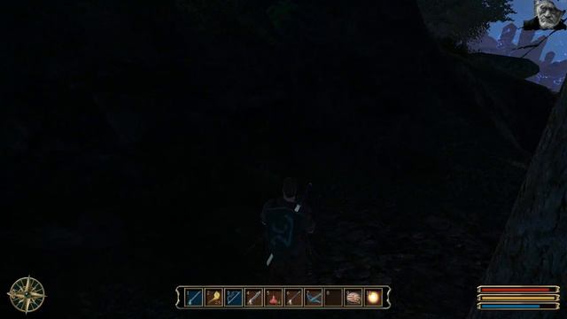 Gothic 3 [ночной лес близ Венгарда] 37 смотреть онлайн