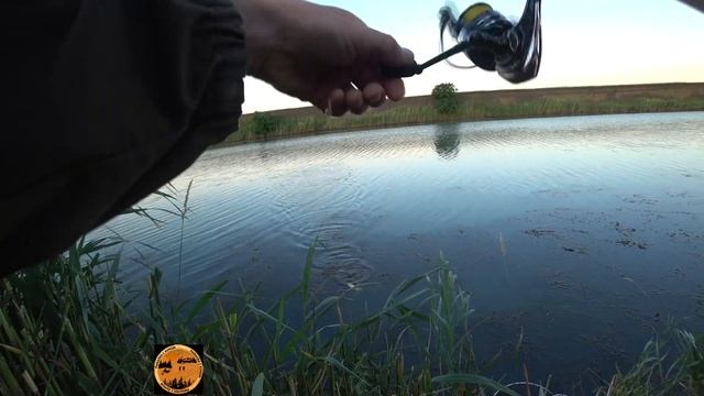 Рыбалка на реке Егорлык, на отводной поводок Жарим окуня!!!! смотреть онлайн