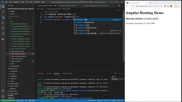 Learn Angular Routing Basics смотреть онлайн