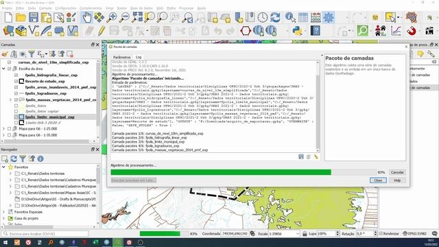 QGIS 3 - Exportar um projeto completo em um único arquivo смотреть онлайн