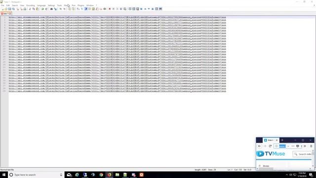 Notepad++ Tutorial for Steam Web API link to search for family share account players смотреть онлайн