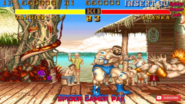Street Fighter 2 Hack - Thunder Magic Golden Edition - Zangief Playthrough Challenge 2 смотреть онлайн