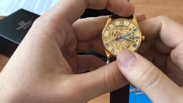 Видеообзор часов скелетонов Carnival Automatic смотреть онлайн