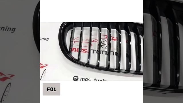 Решетка радиатора M-Performance на BMW 7 Series F01 смотреть онлайн