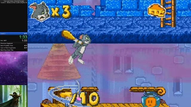 Tom and Jerry: Infurnal Escape: Level 2 - Kitties in the Castle (Any%) - 3:03 - Former WR смотреть онлайн